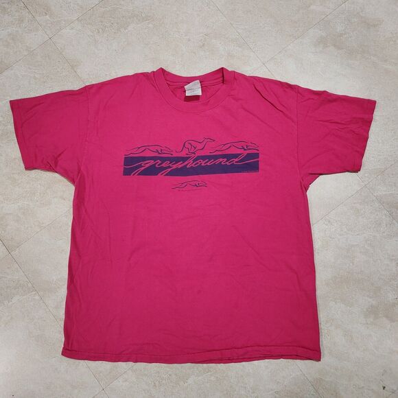 VTG 90s Greyhound Bus Adult XL 1990s Transportation Promo Single Stitch T Shirt - Picture 3 of 15